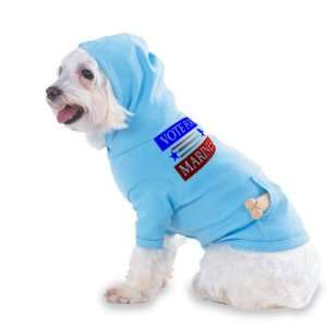  VOTE FOR MARINES Hooded (Hoody) T Shirt with pocket for 