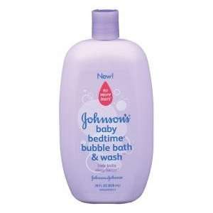  Johnsons Baby Bedtime Bubble Bath & Body Wash 28oz 