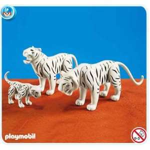  Playmobil Set of 3 White Tigers Toys & Games
