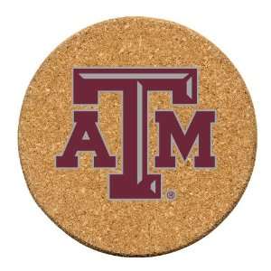  Texas A&M Aggies Cork Beverage Coaster, Set of 12 Sports 