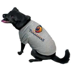  Atlanta Thrashers Gray Dog T shirt