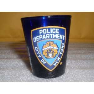 NEW YORK POLICE DEPT 1 OUNCE SHOTGLASS 