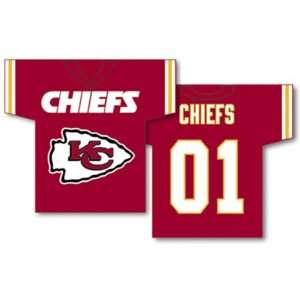   93925B Kansas City Chiefs TwoSided Jersey Banner
