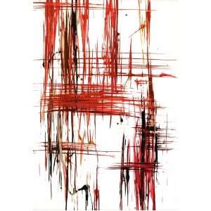  Red & Black Intensive Modern Abstract 6475.062609 