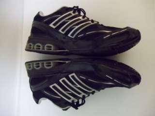  Microbounce Mens gray and black megabounce running shoes size 11