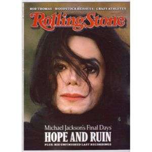 MICHAEL JACKSON HOPE AND RUIN ROLLING STONE NEW  