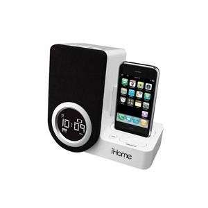   Rotating Alarm Clock With iPod/iPhone Dock  Players & Accessories