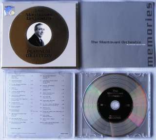 MANTOVANI ORCHESTRA Platinum Collection CD Bio Booklet  
