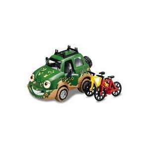   Cars Freddy 4 Wheeler with Mountain Bikes, 3 Piece Set Toys & Games