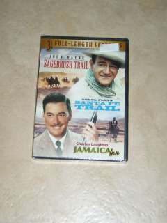 DVD CLASSIC MOVIES   John Wayne, Errol Flynn, &Laughton 762747004399 