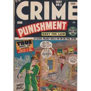  Comics   Crime & Punishment Comic Book #2 (May 1948) Very 