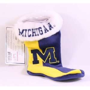  University of Michigan (UM) Wolverines Stocking Ornament 