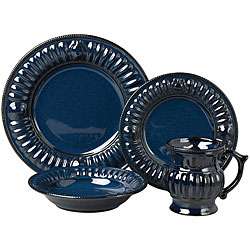 Pfaltzgraff Palladium Blue 32 piece Dinnerware Set (Service for 8)