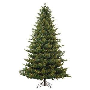  Oregon Pine Artificial Christmas Tree with Pine Cones   Clear Lights 