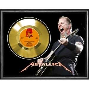  Metallica The Four Horsemen Framed Gold Record A3 