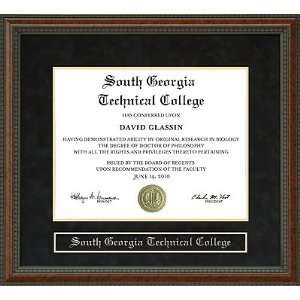  South Georgia Technical College (SGTC) Diploma Frame 