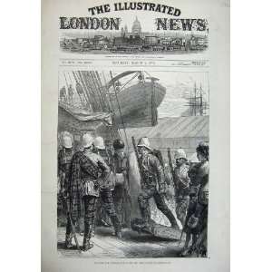  1879 Zulu War Highlanders Scottish Soldiers Southampton 