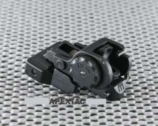 Brand New APEXTAC Tactical Low Profile Flip Up Rear Sight Type A