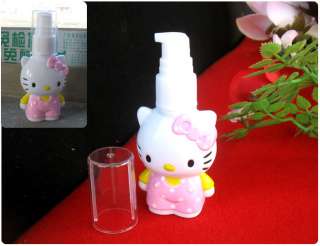 Lovely Hello Kitty Body Shape Spray Bottle Pump Holder  