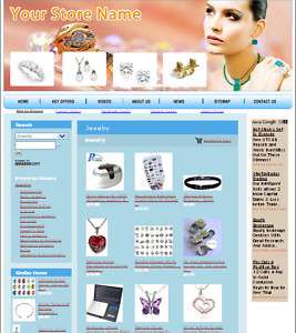 Home Based Business Hot Jewelry  Websites sale  