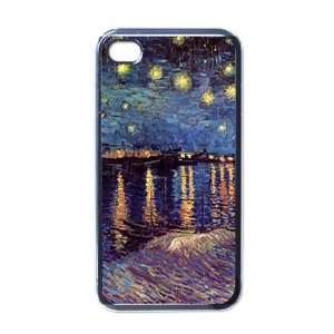  Starry Night Over The Rhone By Vincent Van Gogh Black 