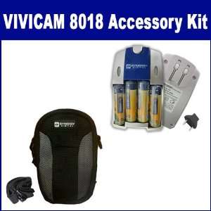  Vivitar ViviCam 8018 Digital Camera Accessory Kit includes 