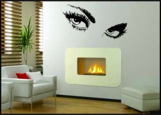 WALL ART SEXY GIANT EYES WALL STICKERS  
