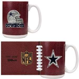  Dallas Cowboys NFL Ball Ceramic Coffee Mug Set Sports 