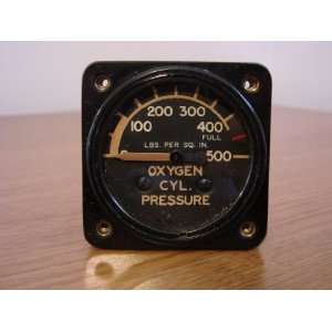  Oxygen Cyl. Pressure Instrument 