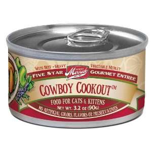  Merrick Cowboy Cookout Cat Food 3.2 oz (24 Count Case 