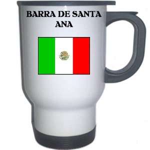  Mexico   BARRA DE SANTA ANA White Stainless Steel Mug 