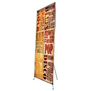  X Stand Deluxe Banner Display