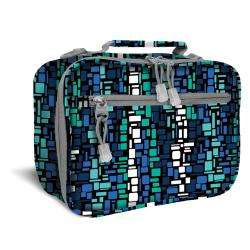 World Blue Squares Cody Lunch Tote  