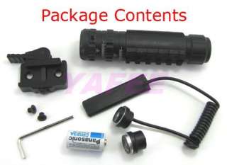 20mW Green dot Laser Sight Scope with 2 Switch & Mount  