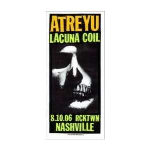  ATREYU   Limited Edition Concert Poster   by Print Mafia 