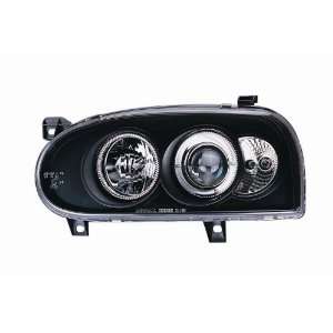  92 97 VW Golf Black Projector Headlights Automotive