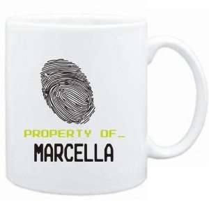   Property of _ Marcella   Fingerprint  Female Names