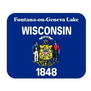  US State Flag   Fontana on Geneva Lake, Wisconsin (WI 