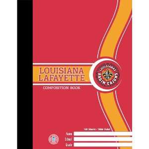  Louisiana Lafayette Ragin Cajuns NCAA Composition Book 