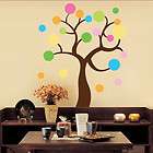 NEW Polka Dot Tree Baby deco mural Wall Paper Sticker