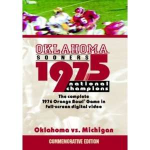  1976 Orange Bowl Oklahoma vs Michigan
