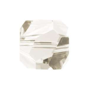  5603 10mm Graphic Cube Crystal Silver Shade Arts, Crafts 