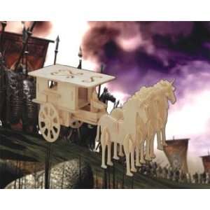  Closed Carriage 3d Wooden Puzzle Toys & Games