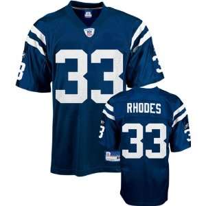 com Dominic Rhodes Youth Jersey Reebok Blue Replica #33 Indianapolis 