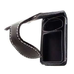   Durable Leather Flip Case for Zune 80/120 GB (Black) 