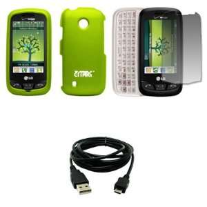  Screen Protector + USB Data Cable for Verizon LG Cosmos Touch VN270