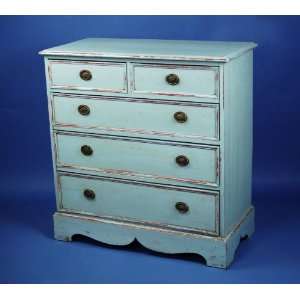  Antique Painted Pine Chest Furniture & Decor