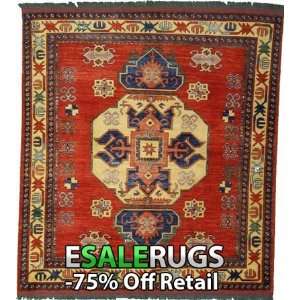  6 4 x 5 7 Kazak Hand Knotted Oriental rug