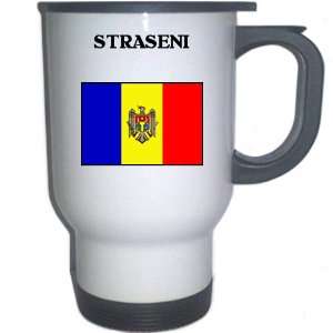  Moldova   STRASENI White Stainless Steel Mug Everything 