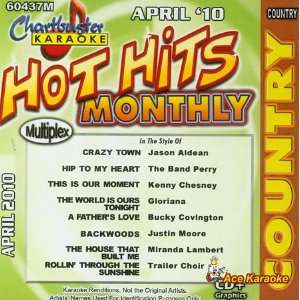  Chartbuster Karaoke CDG CB60437   Hot Hits Country April 